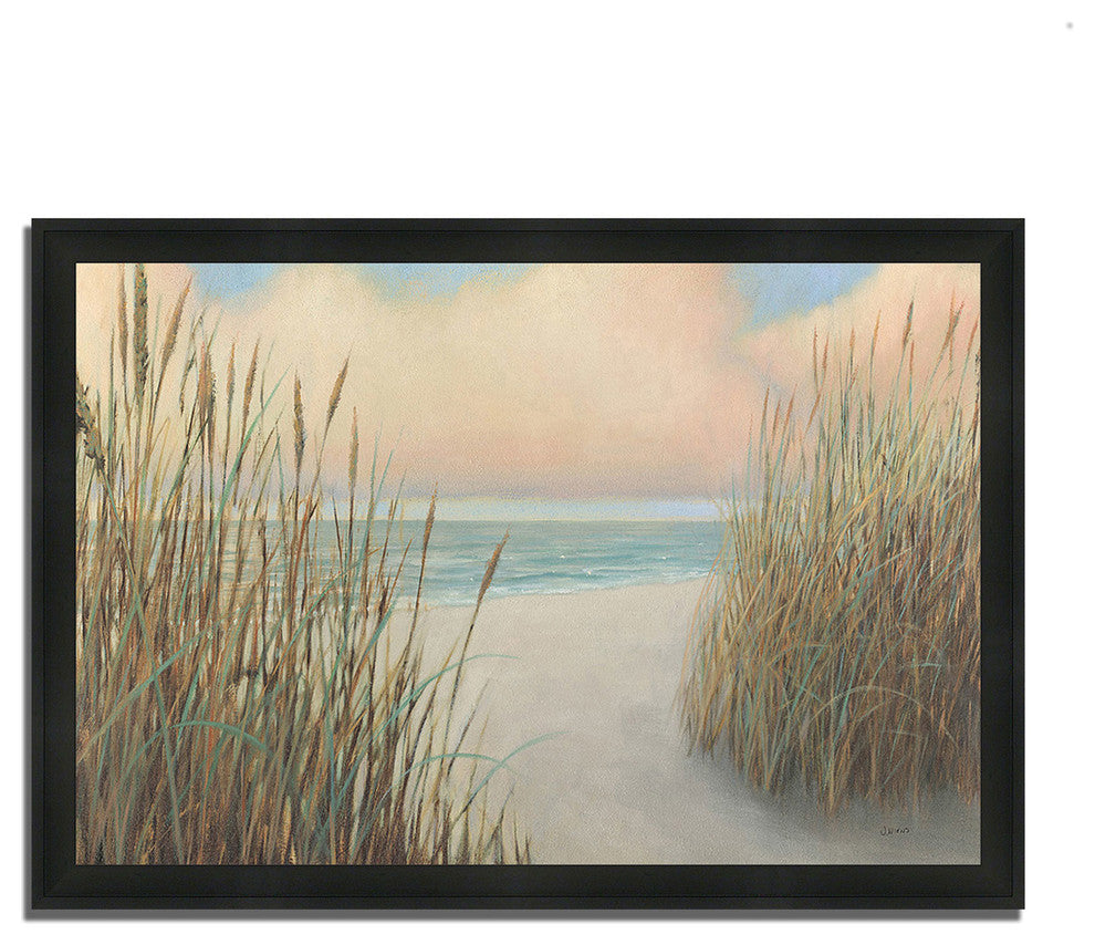 "Beach Trail I" By James Wiens, Framed Painting Print, Ready To Hang