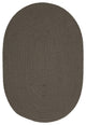 Colonial Mills Boca Raton BR41 Gray Indoor/Outdoor Area Rug, Oval 2'x10'