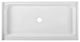 Fine Fixtures Single Threshold Shower Base, 60x30 - Center Drain