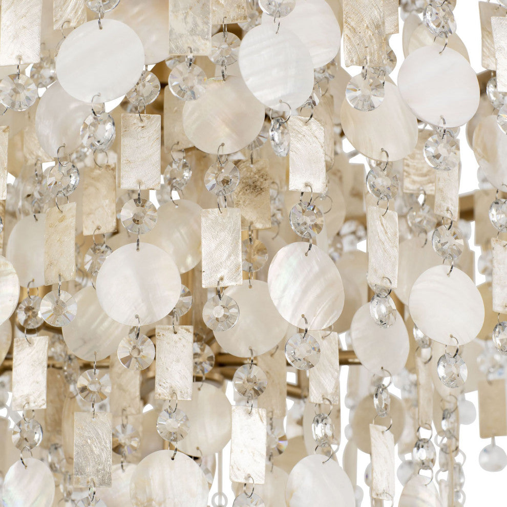 Kalani 10-Lt Chandelier - French Gold