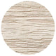 Ahgly Company Indoor Round Mid-Century Modern Area Rugs, 6' Round