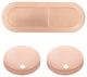 Toilet Hardware, SM-1T254, Rose Gold
