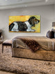 "Hush Puppy" Painting Print on Canvas by Tori Campisi