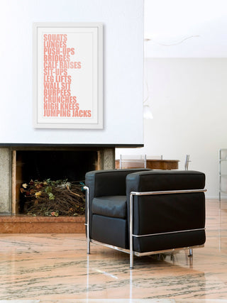 "Exercises" Framed Painting Print