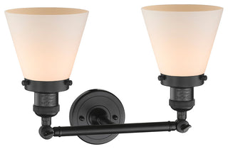 Innovations Lighting 208-Bk-G61-Led 2 Light Dimmable Led Bathroom Fixture