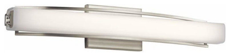 Rowan LED 25.25" Vanity, Brushed Nickel