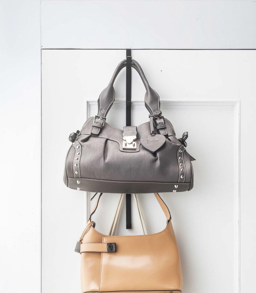 Smart Over-The-Door Rack, Black