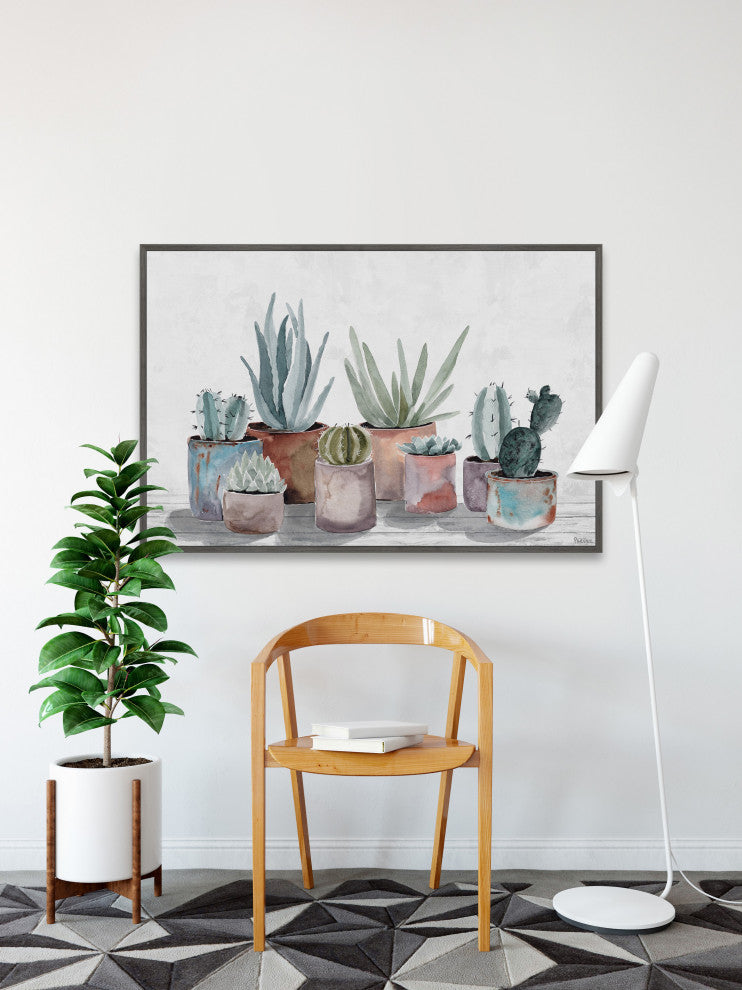 "Looks Amazing" Floater Framed Painting Print on Canvas