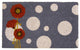 Rouge Contemporary Floral Doormat