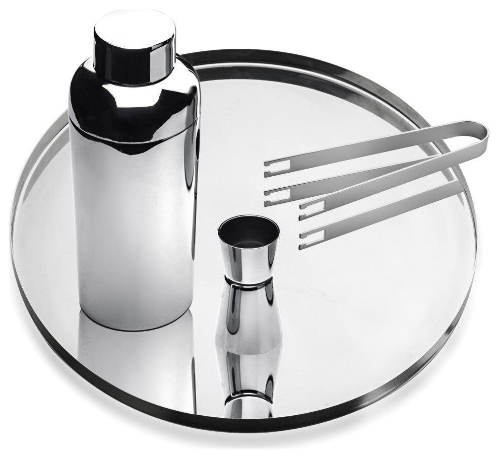Stile By Pininarina Bar Set 2 Piece Mirror