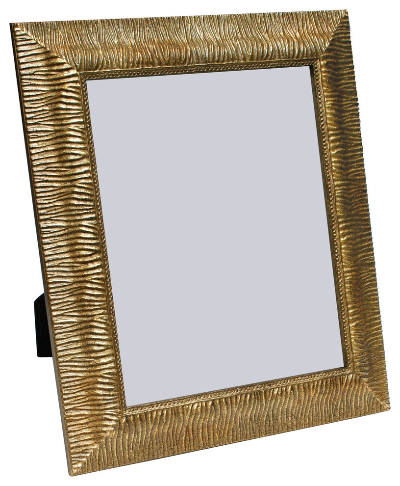Ravenna Frame, Gold And Wavy Pattern, 5"x7"