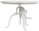 Riley Adjustable Height Rustic Hi-Lo Coffee Table, Whitewash