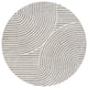 Hallie High-Low Minimalist Curve Geometric Indoor/Outdoor Area Rug