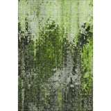 Premium Machine Washable Mayfield AMF581 Green 3' x 5' Rug