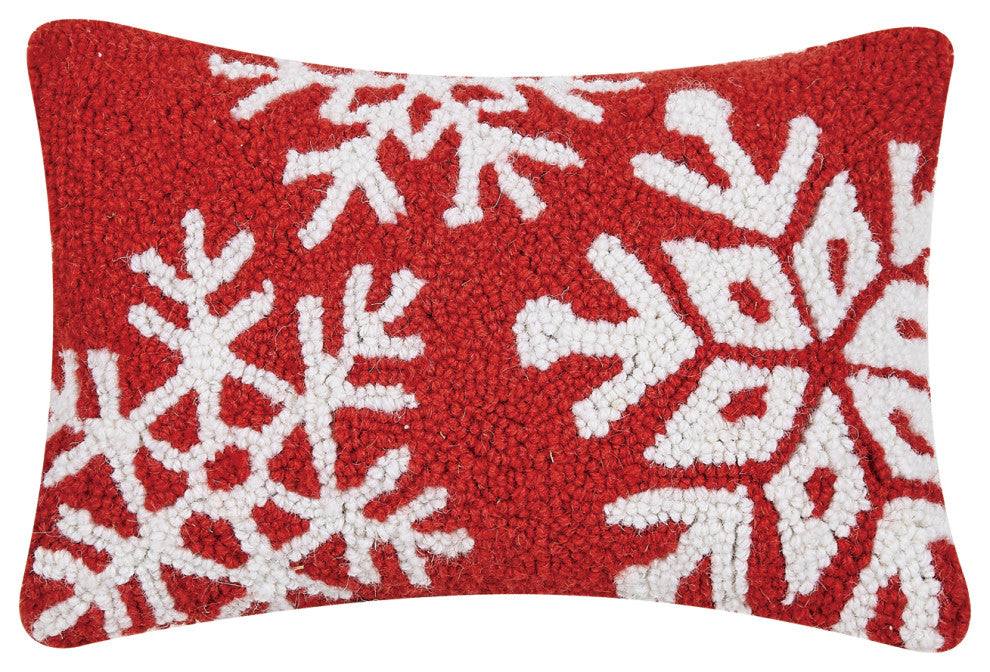 Snowflakes Hook Pillow