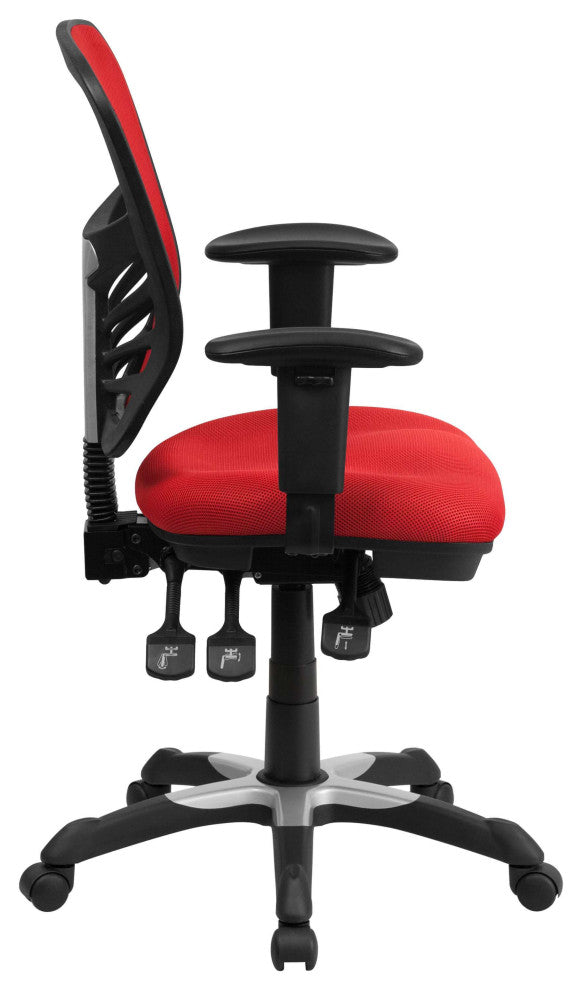 Chairs For Office - Mensa Contemporary Office Chairs, Red