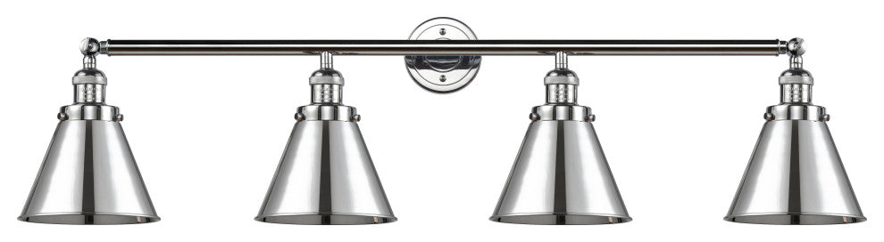 Appalachian 4 Light 44" Bath Vanity LIght, Polished Chrome