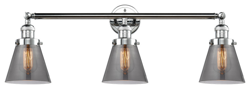 Innovations Lighting 205-Pc-S-G63 3 Light Bathroom Fixture