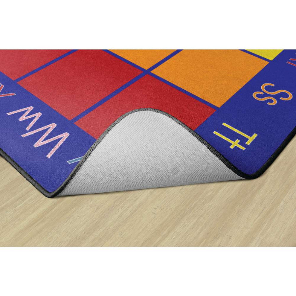 Flagship Carpets FA1331-44FS 7'6x12 My Rainbow Abc's Rug