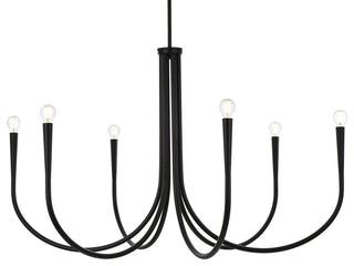 Home Living 42" Chandelier, Black