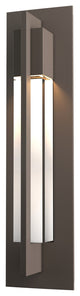 Axis Outdoor Sconce, Coastal Dark Smoke Finish - Clear Glass