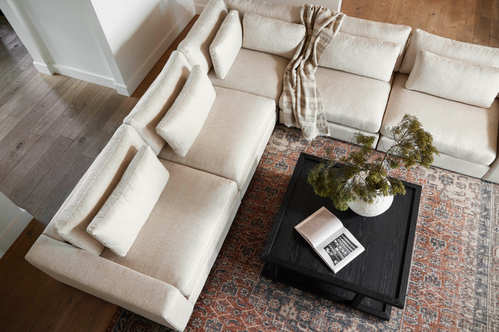 Bloor 5 Piece Sectional -Essence Natural