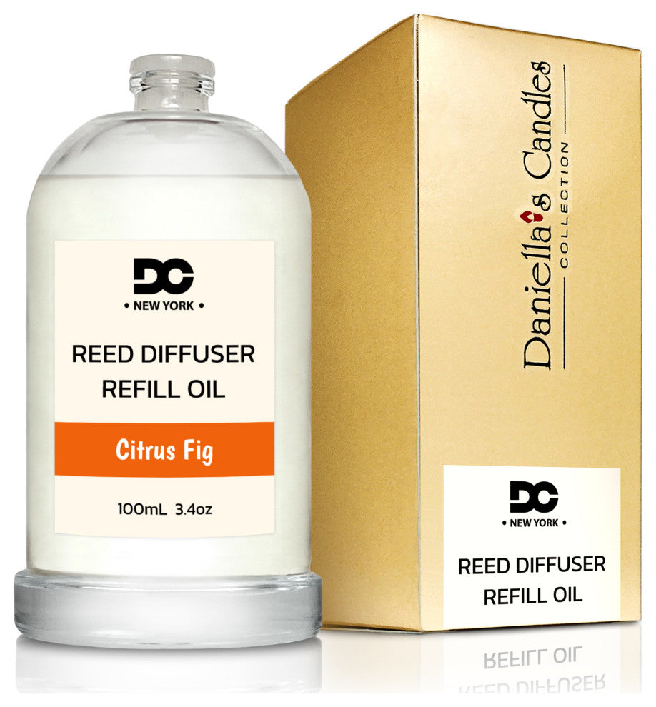 Citrus and Fig Reed Diffuser Refill Oil 3.4oz/100mL