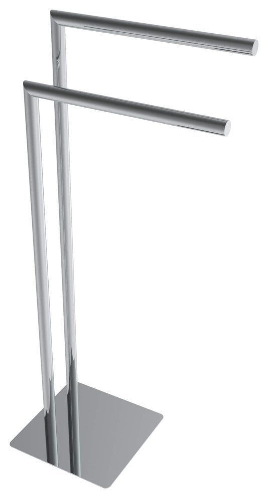 ICO Bath Volkano Freestanding Double Towel Bar