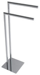 ICO Bath Volkano Freestanding Double Towel Bar