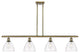 Innovations 516-4I-AB-GBD-752-LED 4 Light Island Light, Antique Brass
