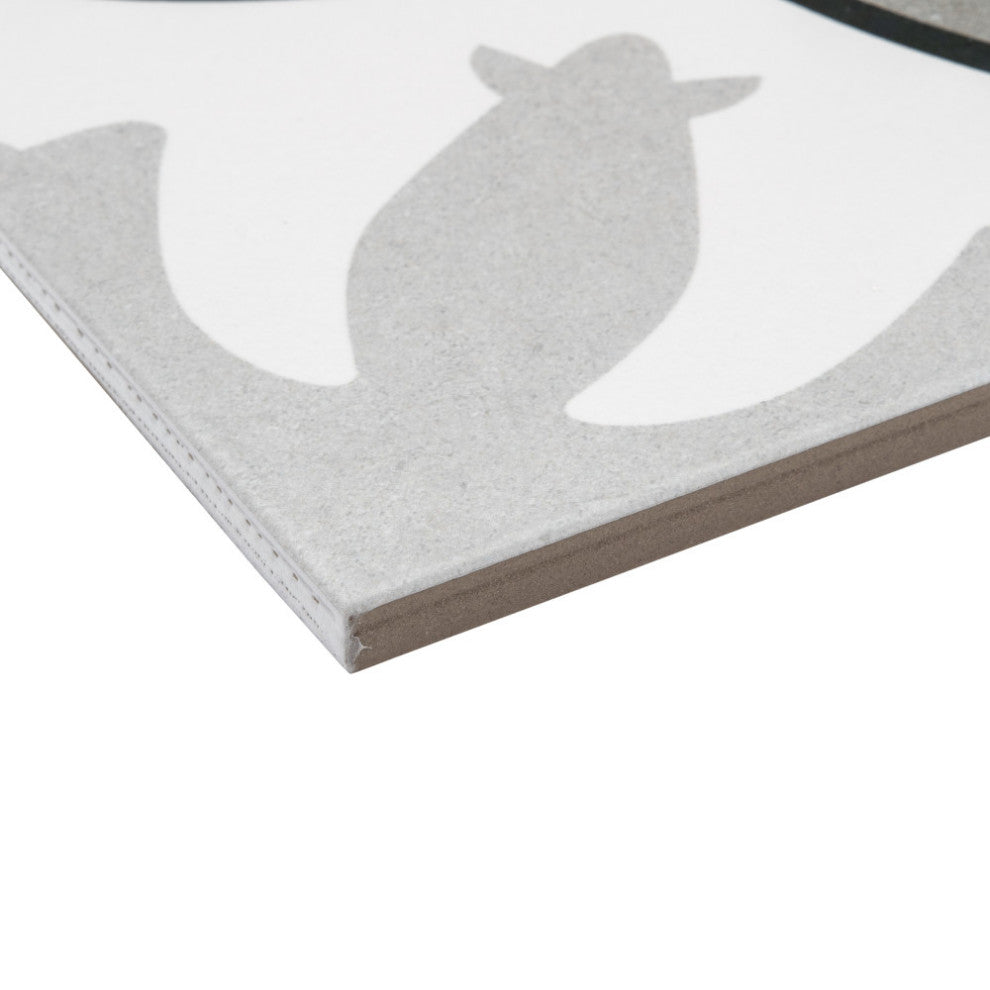 Lacour Porcelain Floor and Wall Tile, Grey