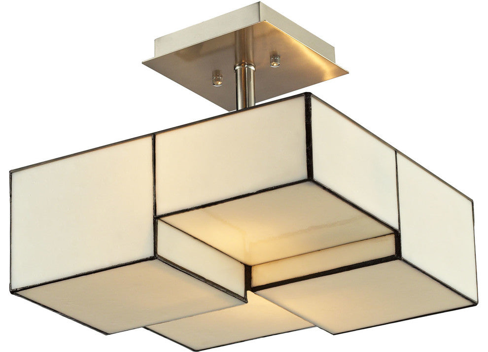 ELK Lighting Semi Flush Cubist Indoor Lighting