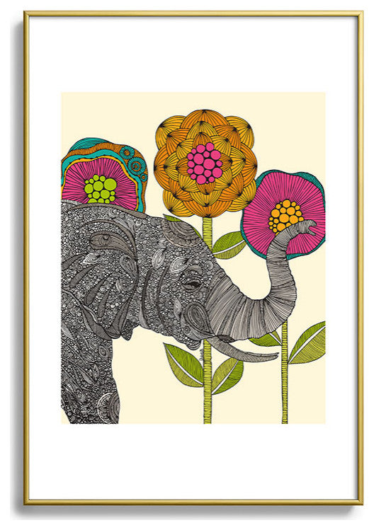 Valentina Ramos Aaron Metal Framed Art Print