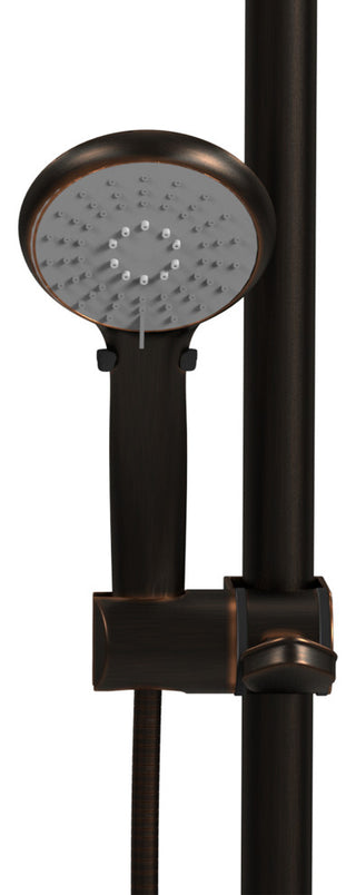 ErgoSlideBar Soft Grip 32mm Diameter ADA Compliant 500 lb Weight Capacity, Oil Rubbed Bronze, Right