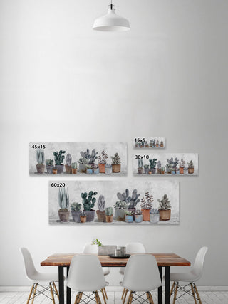 "Succulent Collection" Painting Print on Wrapped Canvas