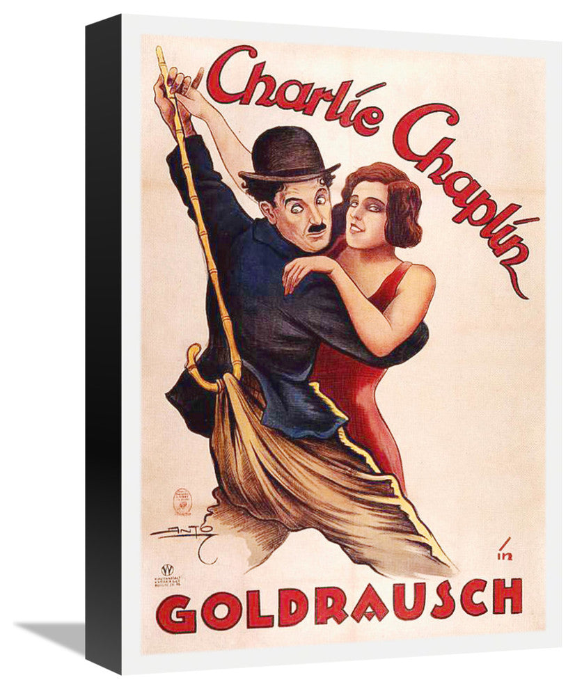 Charlie Chaplin, German, The Gold Rush, 1925, 11x16