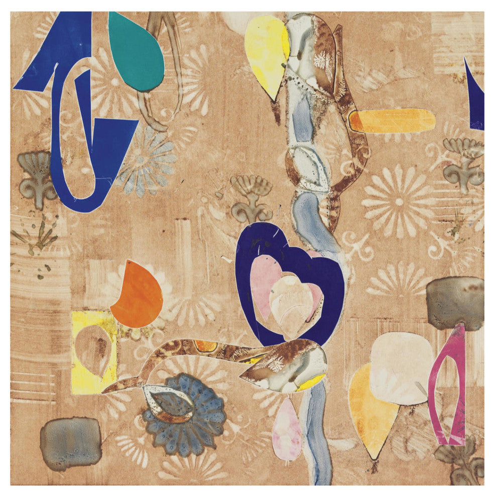 "Happy Travels" Digital Paper Print by Joan Elan Davis, 42"x42"