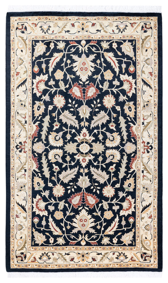 MOGUL, Hand Knotted Area Rug 5' 2" X 3' 2"