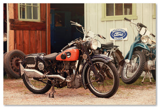 Jason Shaffer 'Old Garage' Canvas Art, 24x16