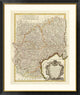 "Languedoc, Foix, Roussillon, Guienne, 1787"  by Rigobert Bonne, 39x46"