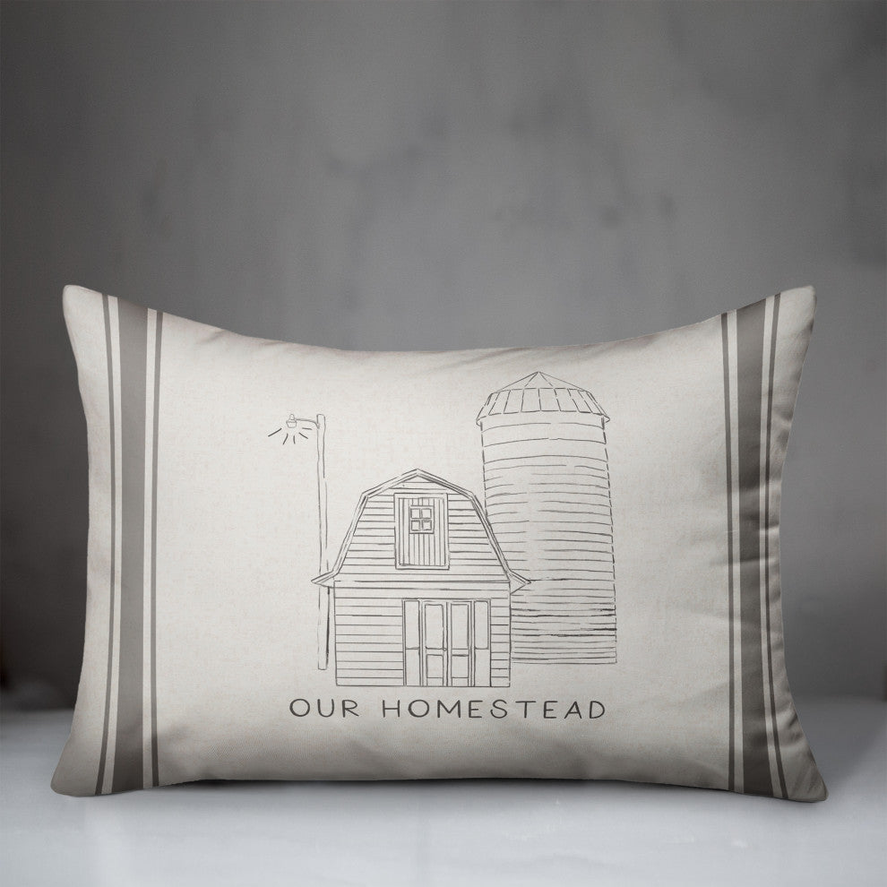 Our Homestead 14"x20" Spun Poly Pillow
