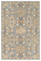 Surya Tabriz TBZ-1007 8'x10' Rug, Navy/Medium Gray/Cream/Camel/Khaki/Tan