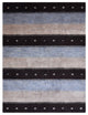 HAND KNOTTED LOOM SILK ECO-FRIENDLY RUG-8'x10',Rectangle,Brown Beige,Contemporar