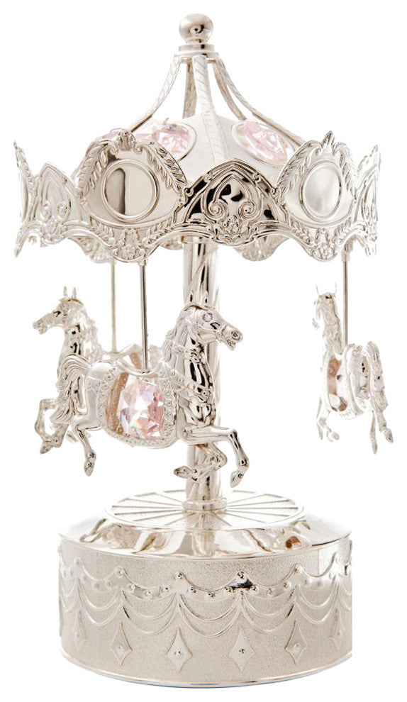 Silver Plated Music Box