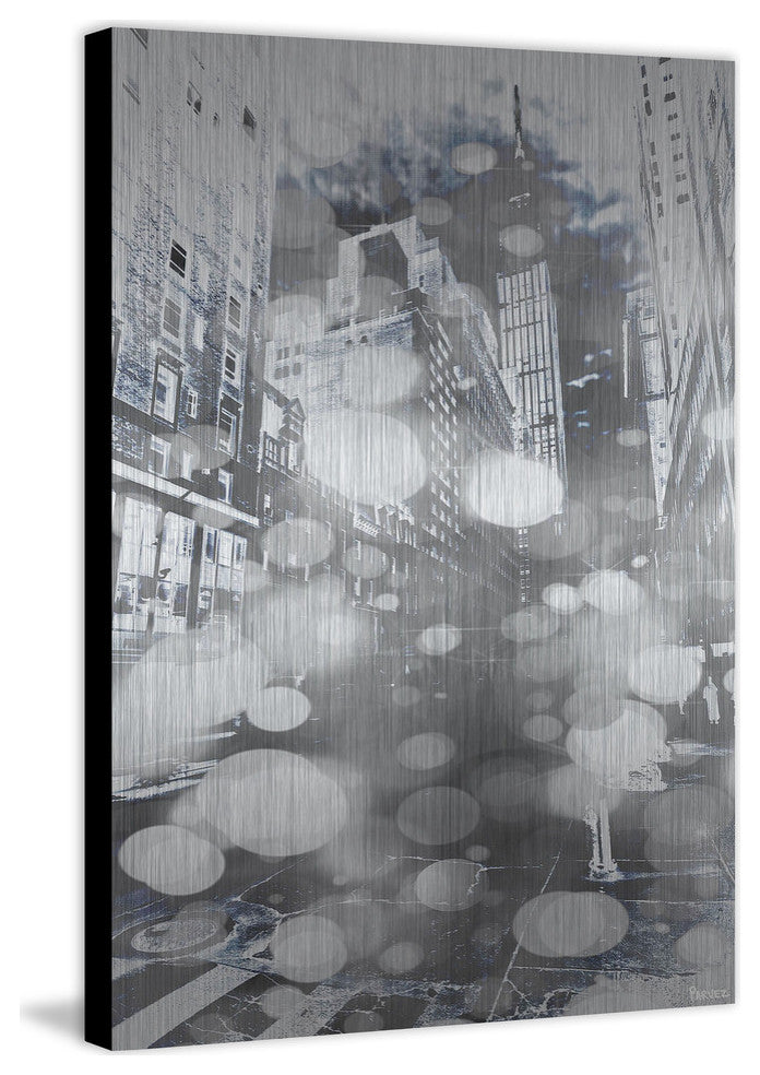 "Skyscraper" Print on Brushed Aluminum, 24"x36"