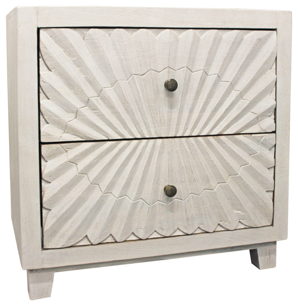 Brassica 2-Drawer Nightstand