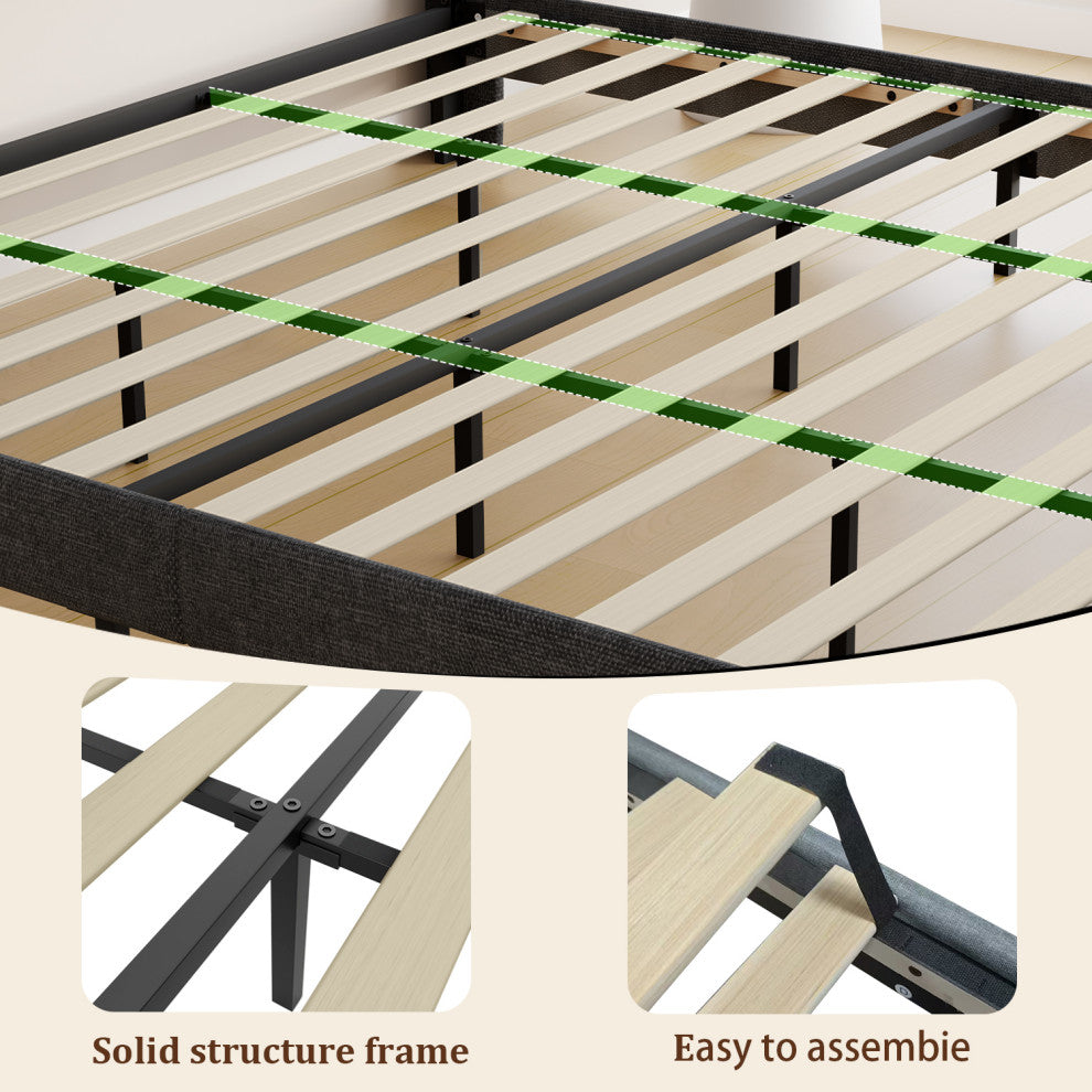 Gewnee King Bed Frame
