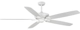Kennedale Collection 72-In Five-Blade DC Motor Ceiling Fan Driftwood/Matte White