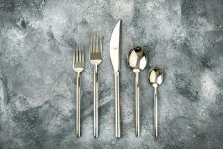 Due Flatware Set, Champagne, 5 Pcs.