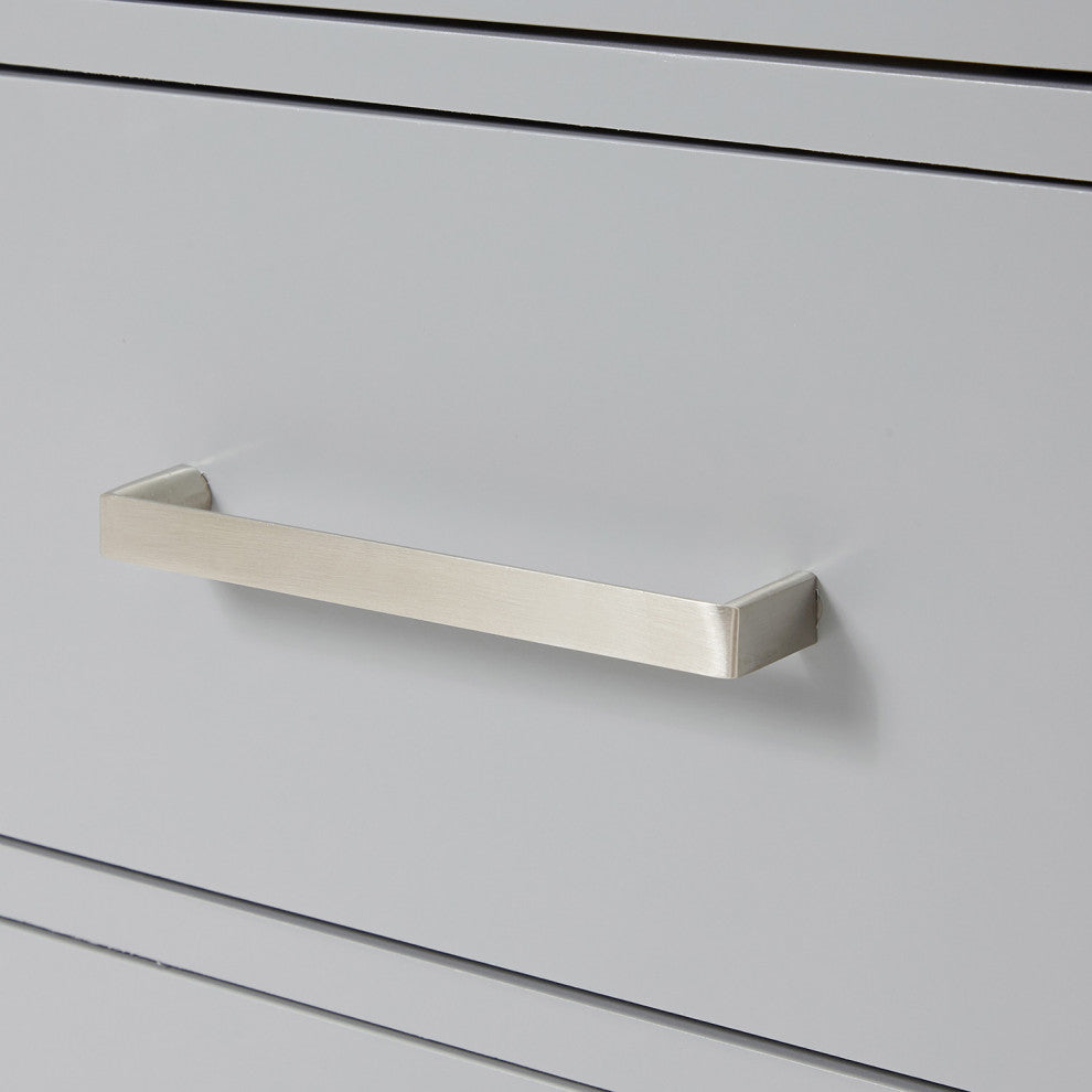 Ariel Bristol 54" Single Rectangle Sink Bathroom Vanity, Carrara Quartz